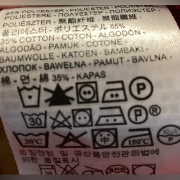 Levi Strauss’s Sta-Press mustard unisex shorts. 30 waist - Picture 11 of 11